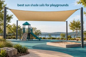 best sun shade sails for playgrounds