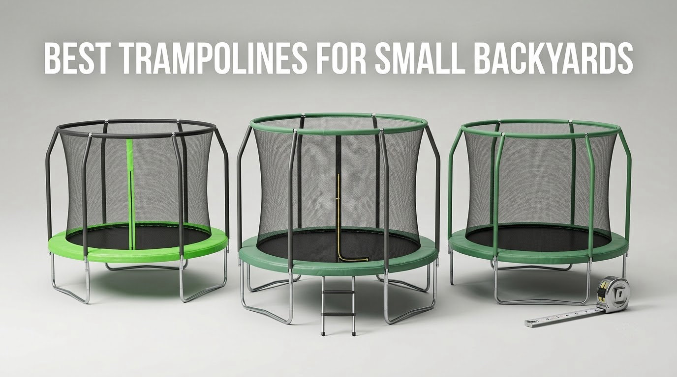 best trampolines for small backyards