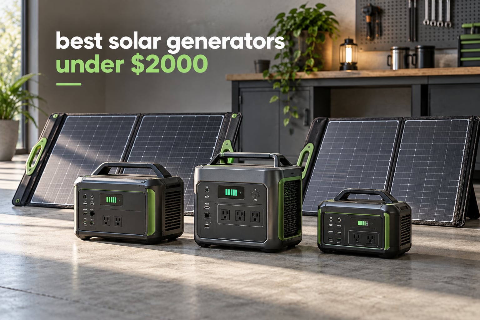 best solar generators under $2000