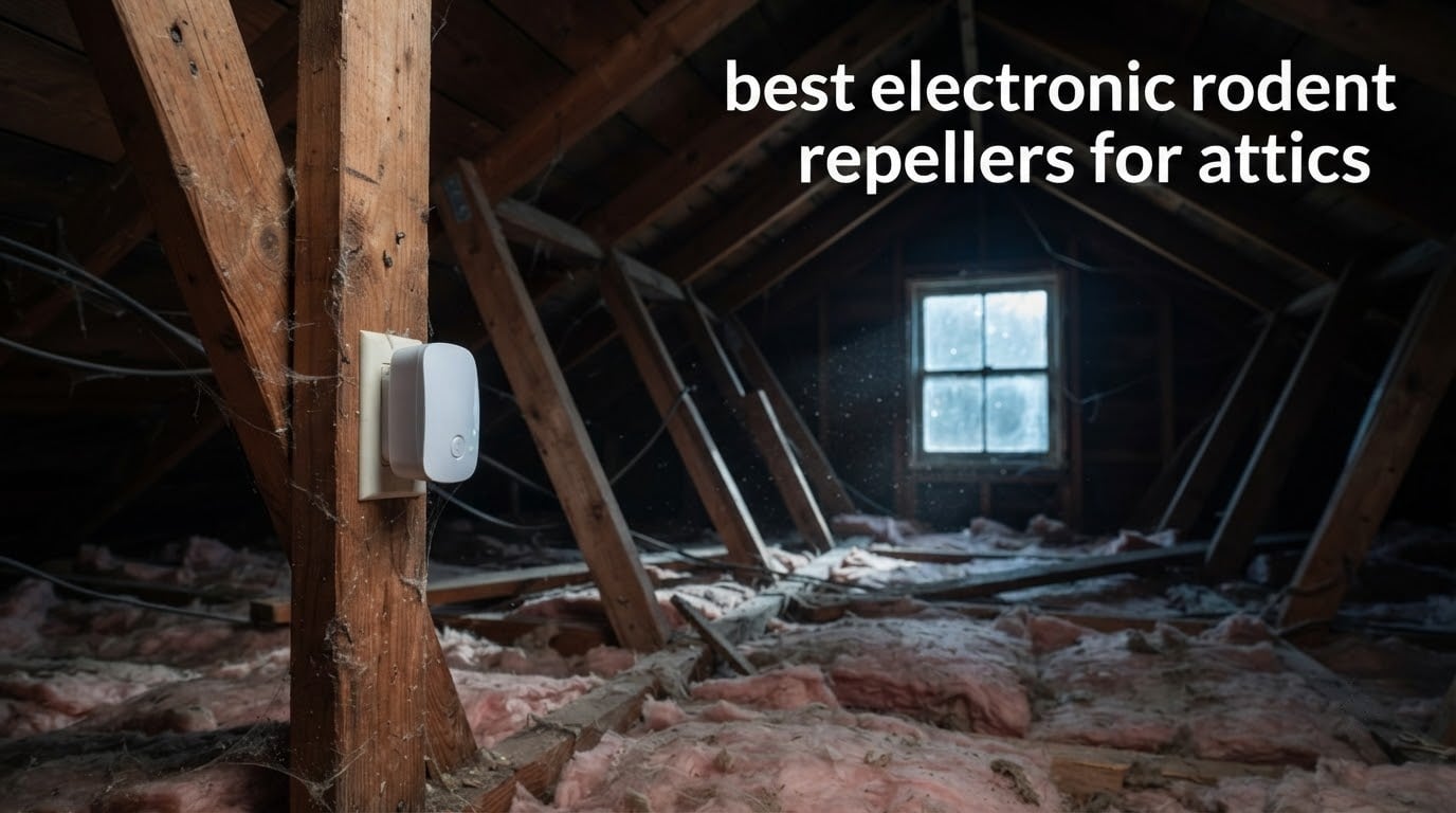 best electronic rodent repellers for attics