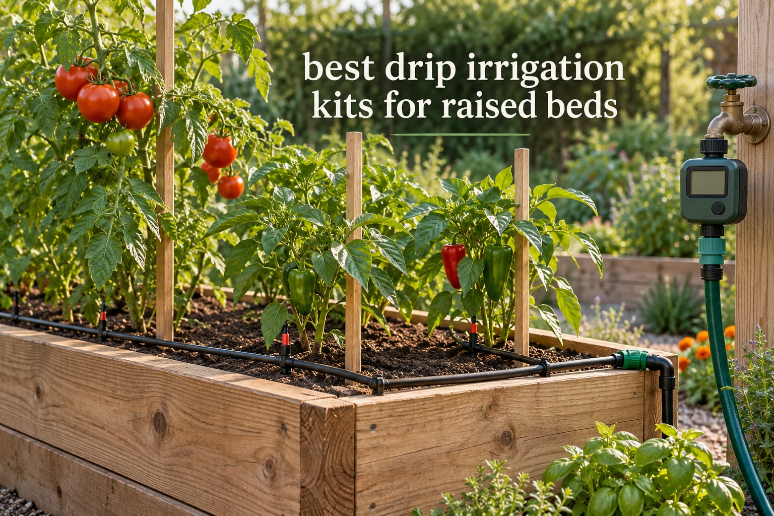 best drip irrigation kits for raised beds